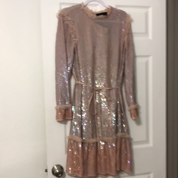 Pink sparkly Needle&thread dress - Picture 10 of 12